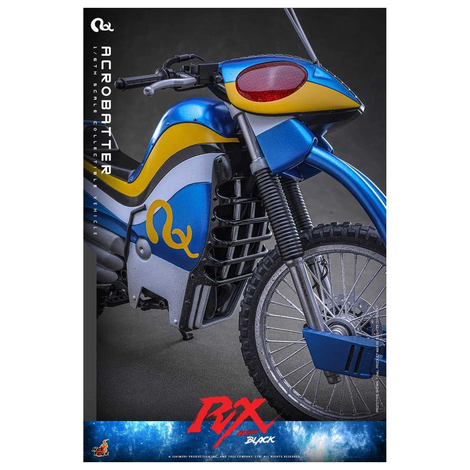 Kamen Rider Black RX Fahrzeug 1/6 Acrobatter 38 cm Produktfoto