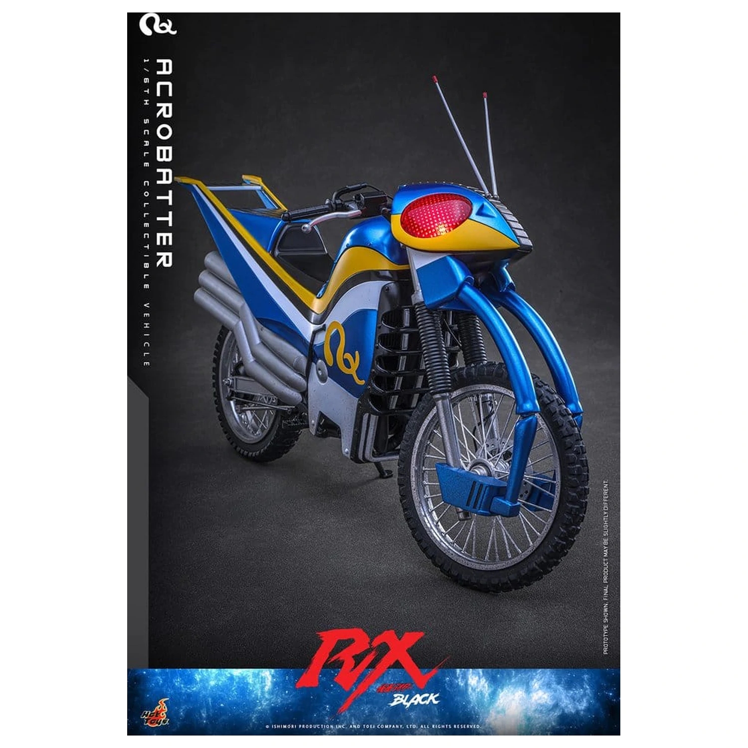 Kamen Rider Black RX Fahrzeug 1/6 Acrobatter 38 cm Produktfoto