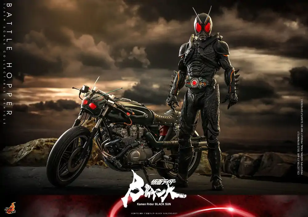 Kamen Rider Black Sun Fahrzeug 1/6 Battle Hopper 37 cm termékfotó