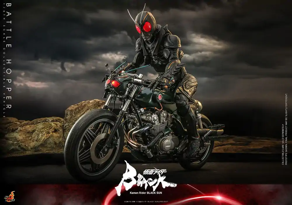 Kamen Rider Black Sun Fahrzeug 1/6 Battle Hopper 37 cm termékfotó