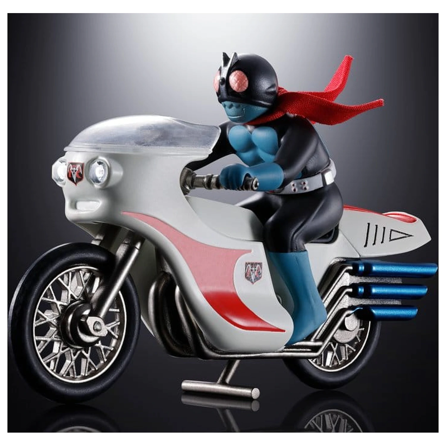 Kamen Rider Chogokin Diecast Actionfigur Cyclone (Masked Rider 1) 9 cm Produktfoto