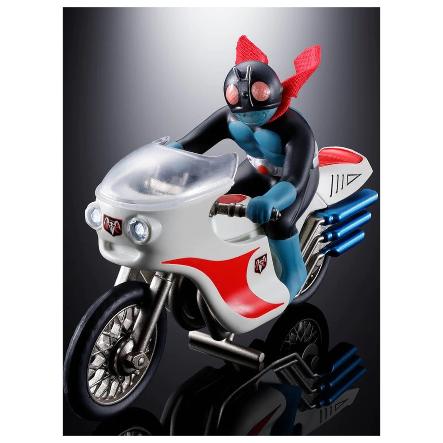 Kamen Rider Chogokin Diecast Actionfigur Cyclone (Masked Rider 1) 9 cm Produktfoto