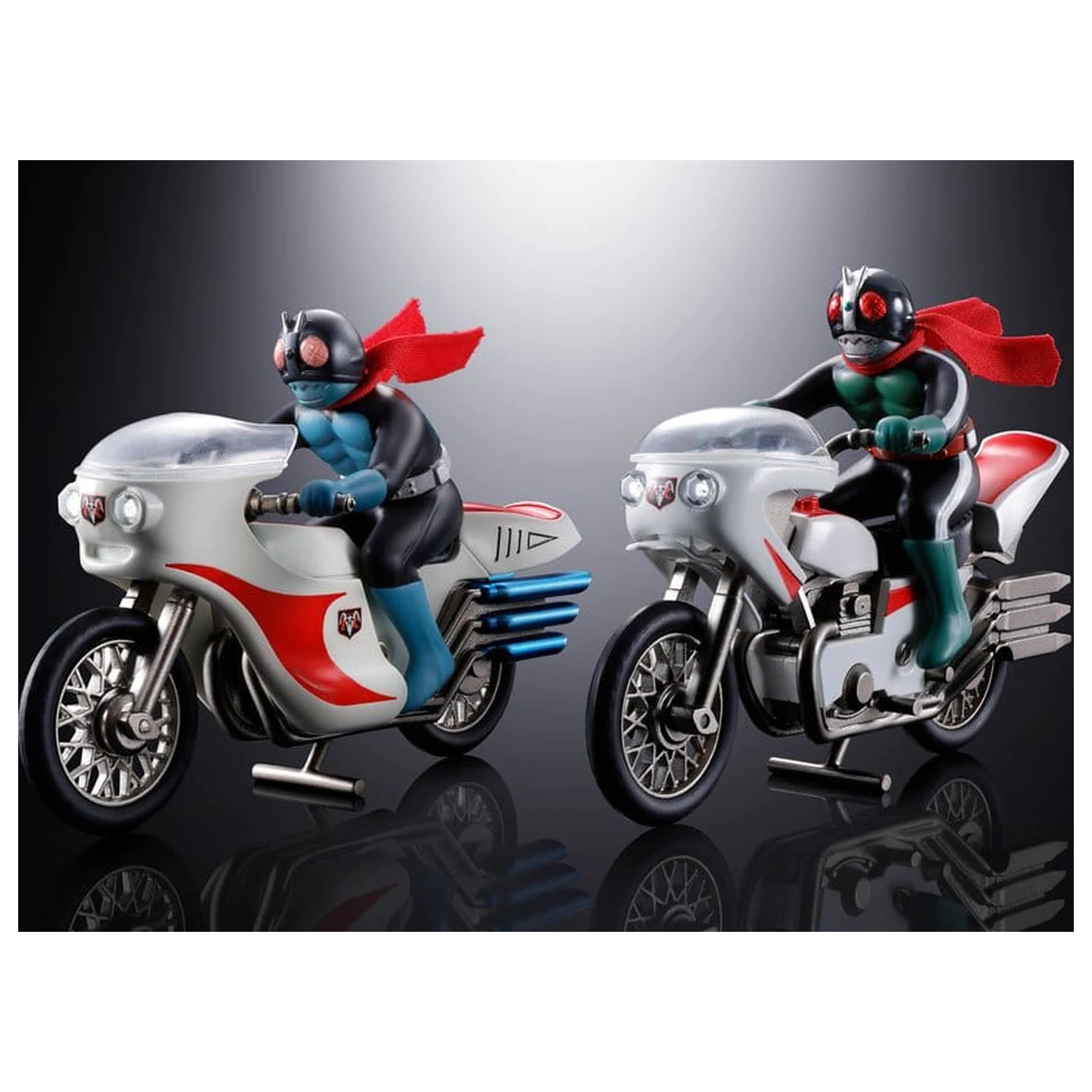 Kamen Rider Chogokin Diecast Actionfigur Cyclone (Masked Rider 1) 9 cm Produktfoto