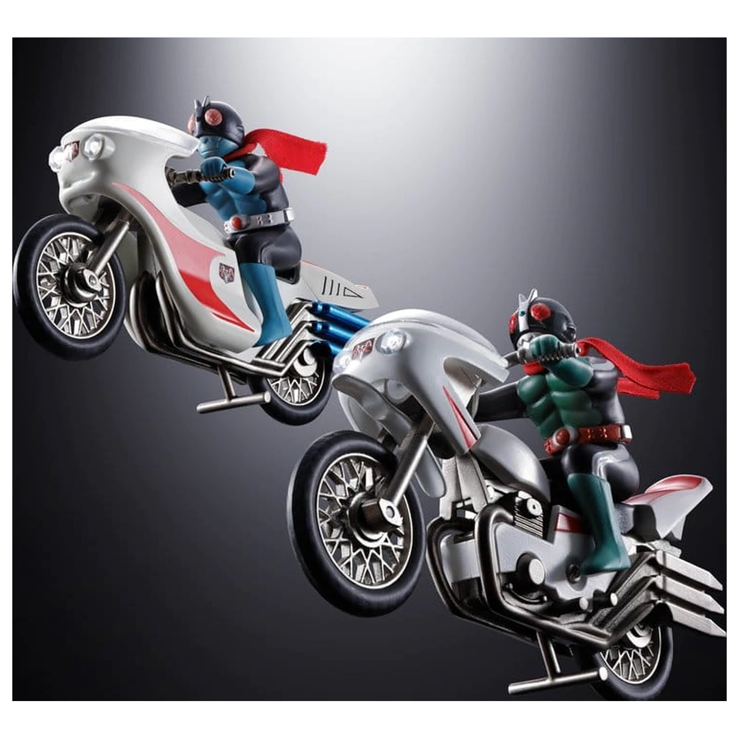 Kamen Rider Chogokin Diecast Actionfigur Cyclone (Masked Rider 2) 9 cm Produktfoto