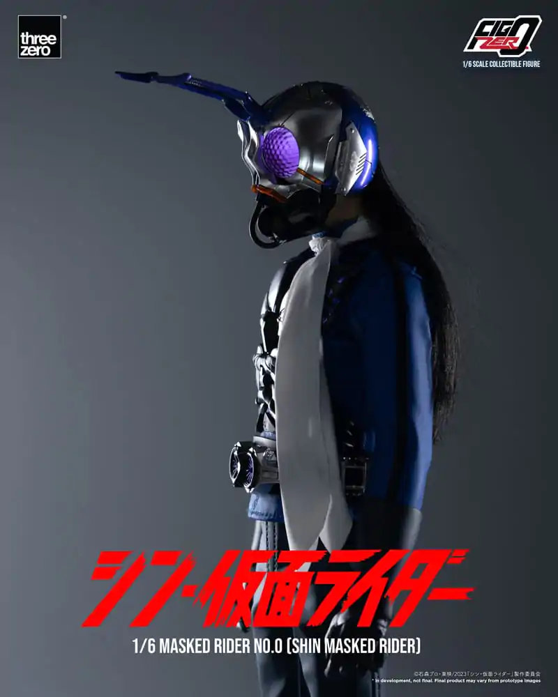 Kamen Rider FigZero Actionfigur 1/6 Masked Rider No.0 (Shin Masked Rider) 30 cm Produktfoto