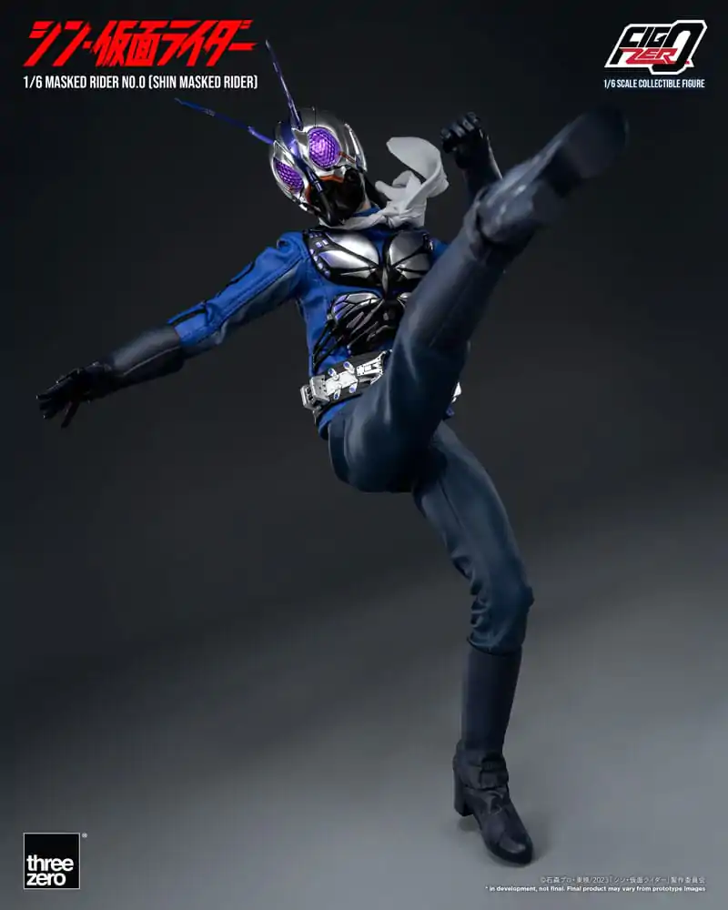 Kamen Rider FigZero Actionfigur 1/6 Masked Rider No.0 (Shin Masked Rider) 30 cm Produktfoto