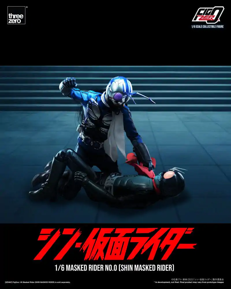 Kamen Rider FigZero Actionfigur 1/6 Masked Rider No.0 (Shin Masked Rider) 30 cm Produktfoto