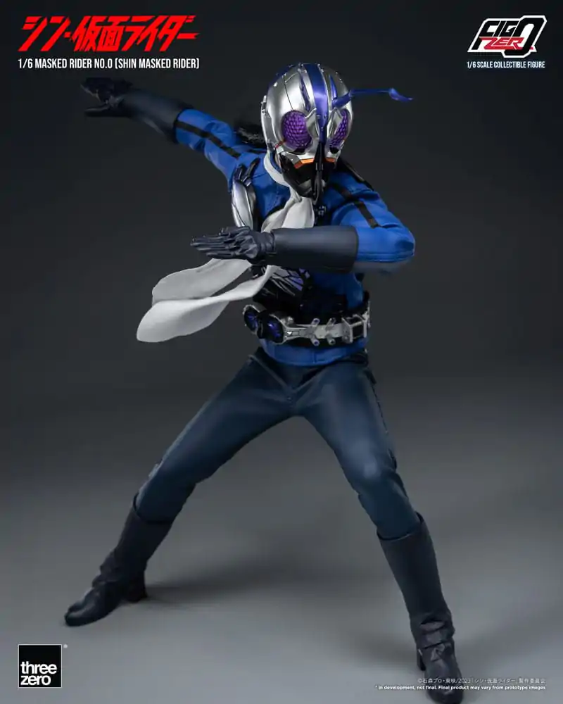 Kamen Rider FigZero Actionfigur 1/6 Masked Rider No.0 (Shin Masked Rider) 30 cm Produktfoto