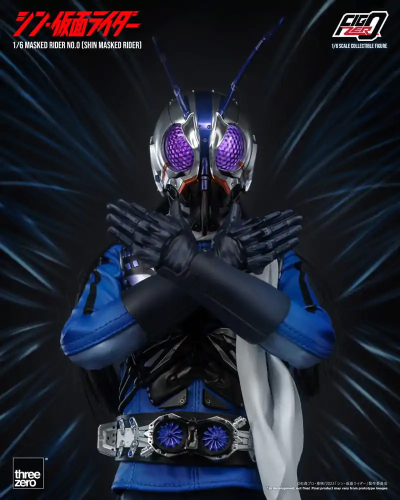 Kamen Rider FigZero Actionfigur 1/6 Masked Rider No.0 (Shin Masked Rider) 30 cm Produktfoto