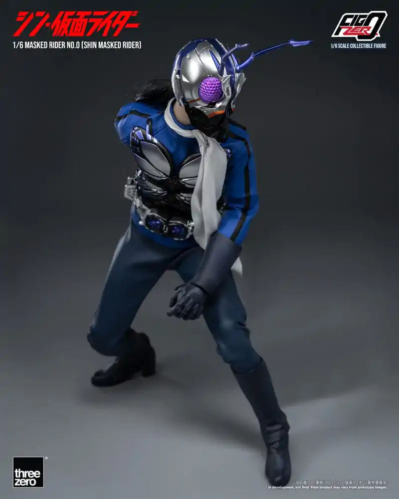 Kamen Rider FigZero Actionfigur 1/6 Masked Rider No.0 (Shin Masked Rider) 30 cm Produktfoto