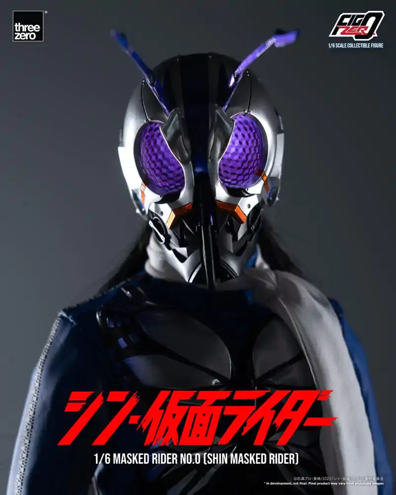 Kamen Rider FigZero Actionfigur 1/6 Masked Rider No.0 (Shin Masked Rider) 30 cm Produktfoto