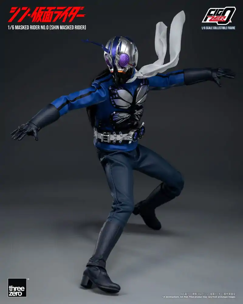 Kamen Rider FigZero Actionfigur 1/6 Masked Rider No.0 (Shin Masked Rider) 30 cm Produktfoto
