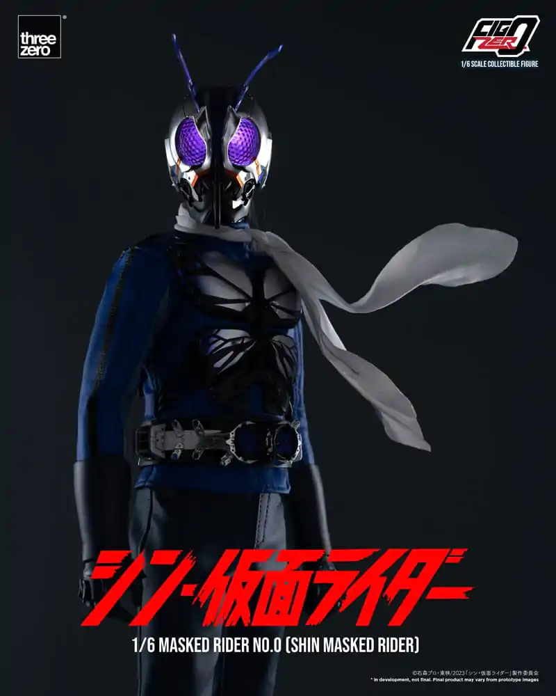 Kamen Rider FigZero Actionfigur 1/6 Masked Rider No.0 (Shin Masked Rider) 30 cm Produktfoto