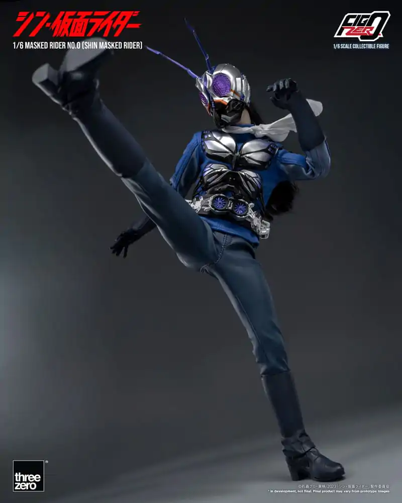 Kamen Rider FigZero Actionfigur 1/6 Masked Rider No.0 (Shin Masked Rider) 30 cm Produktfoto
