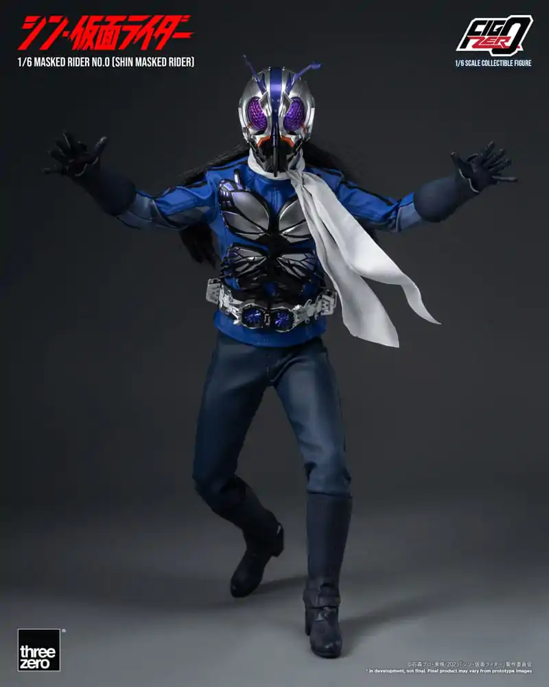 Kamen Rider FigZero Actionfigur 1/6 Masked Rider No.0 (Shin Masked Rider) 30 cm Produktfoto