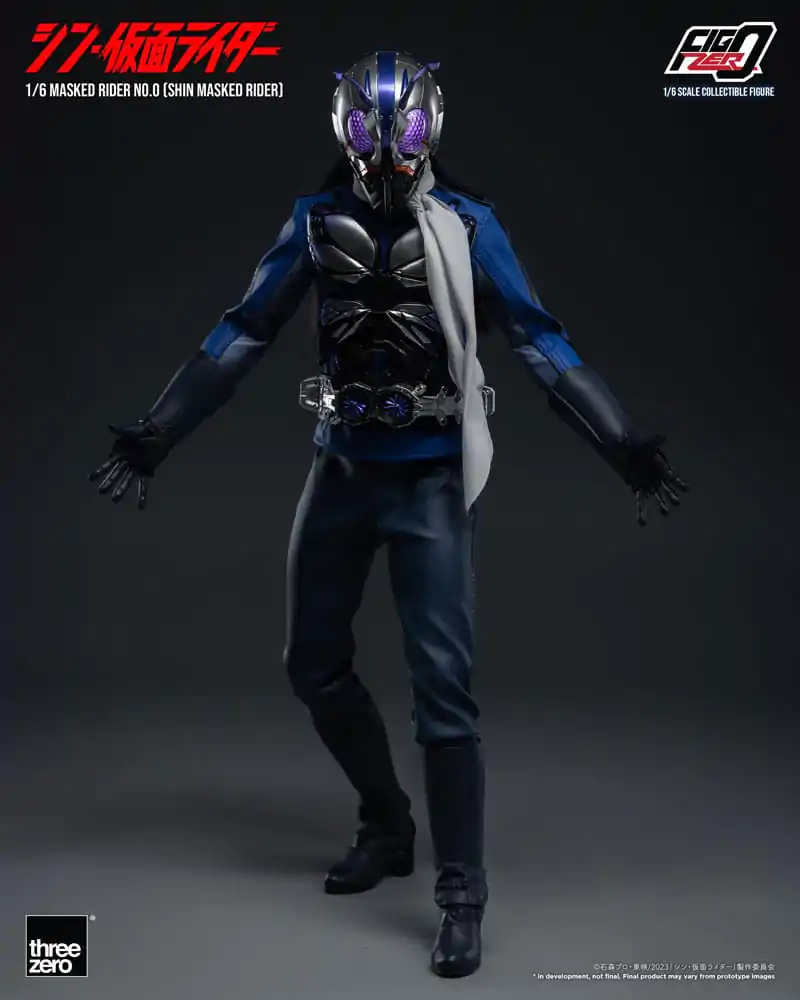 Kamen Rider FigZero Actionfigur 1/6 Masked Rider No.0 (Shin Masked Rider) 30 cm Produktfoto