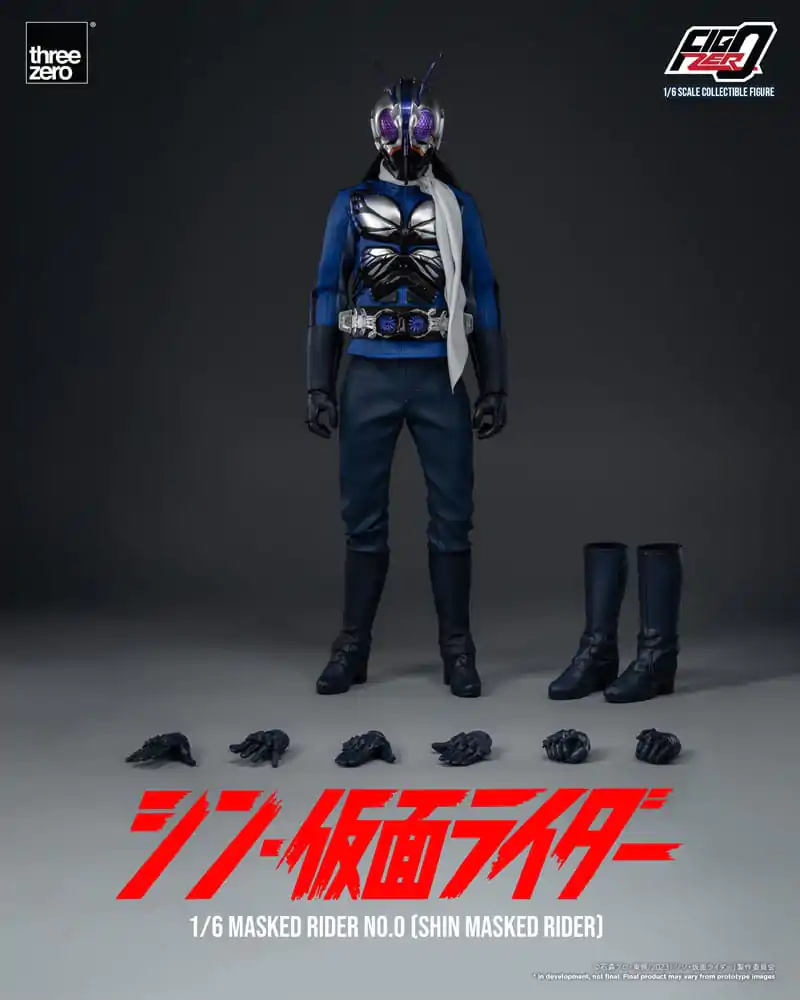Kamen Rider FigZero Actionfigur 1/6 Masked Rider No.0 (Shin Masked Rider) 30 cm Produktfoto