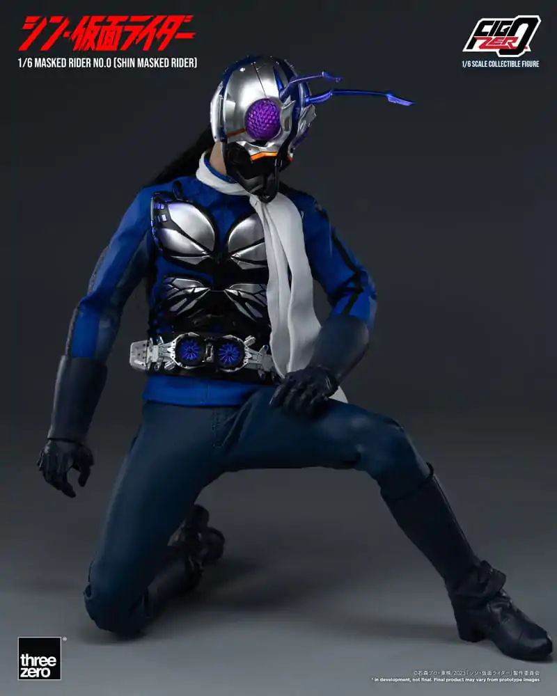 Kamen Rider FigZero Actionfigur 1/6 Masked Rider No.0 (Shin Masked Rider) 30 cm Produktfoto
