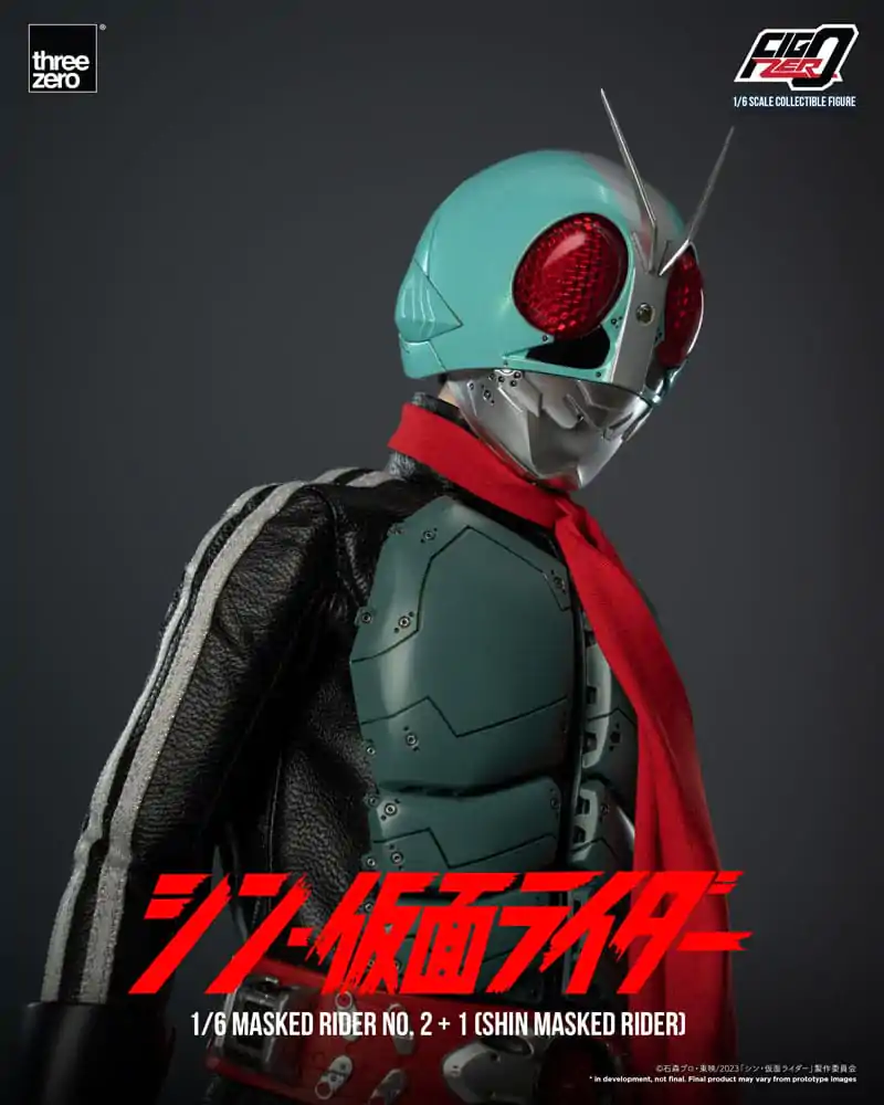 Kamen Rider FigZero Actionfigur 1/6 Masked Rider No.2+1 (Shin Masked Rider) 32 cm termékfotó