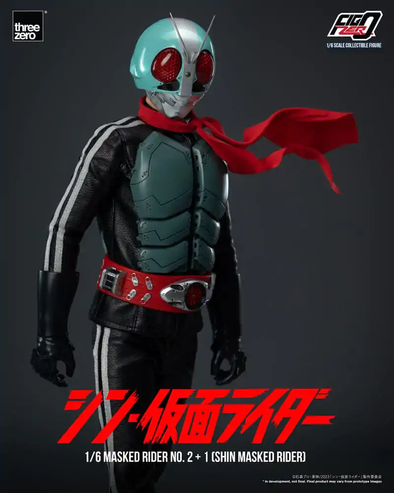 Kamen Rider FigZero Actionfigur 1/6 Masked Rider No.2+1 (Shin Masked Rider) 32 cm termékfotó