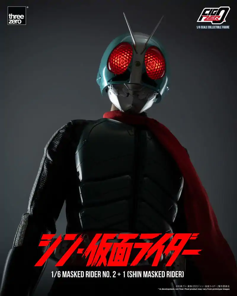 Kamen Rider FigZero Actionfigur 1/6 Masked Rider No.2+1 (Shin Masked Rider) 32 cm termékfotó