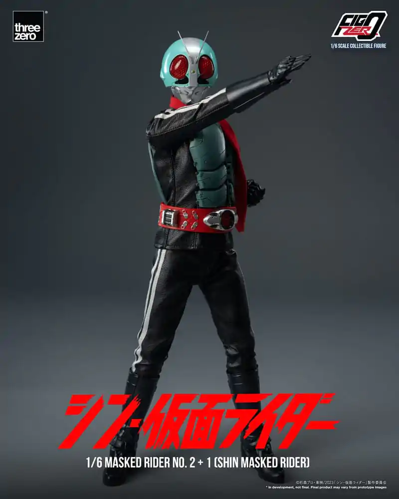 Kamen Rider FigZero Actionfigur 1/6 Masked Rider No.2+1 (Shin Masked Rider) 32 cm termékfotó