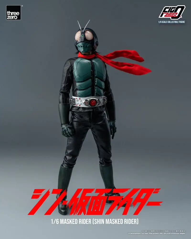 Kamen Rider FigZero Actionfigur 1/6 Shin Masked Rider 30 cm Produktfoto
