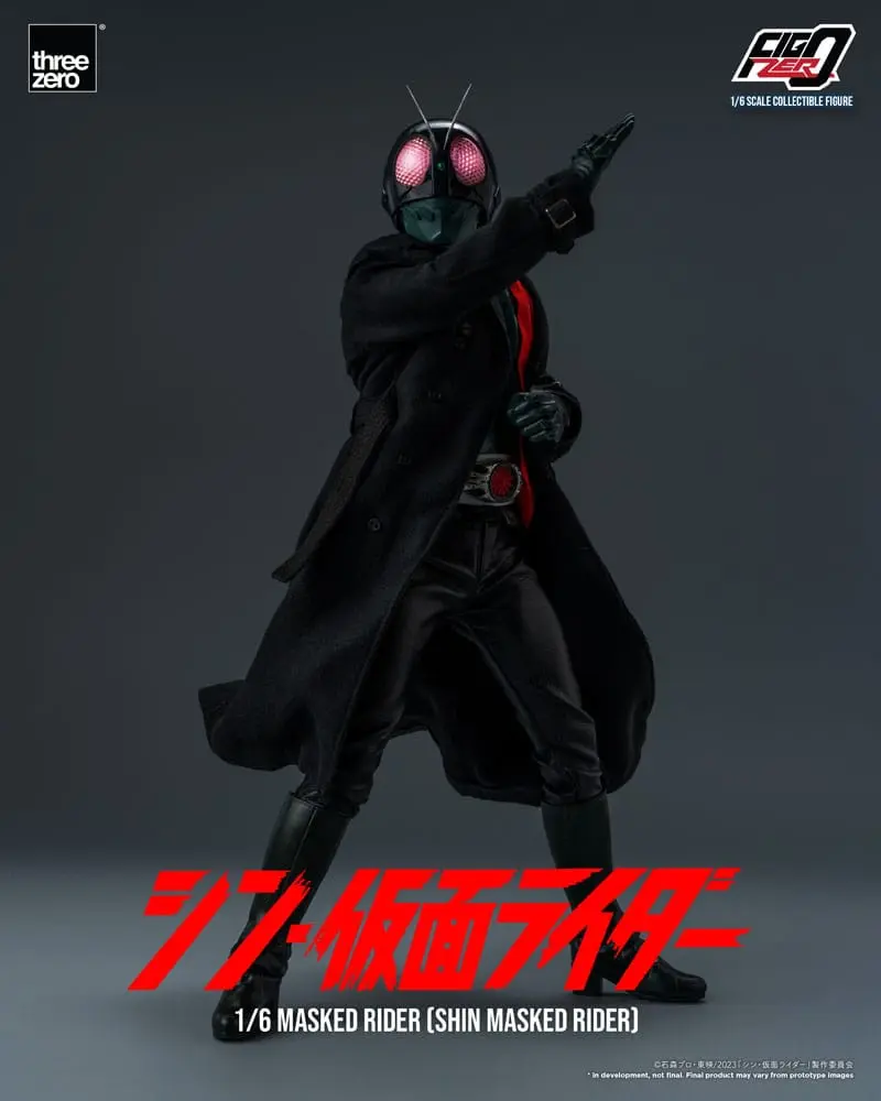 Kamen Rider FigZero Actionfigur 1/6 Shin Masked Rider 30 cm Produktfoto