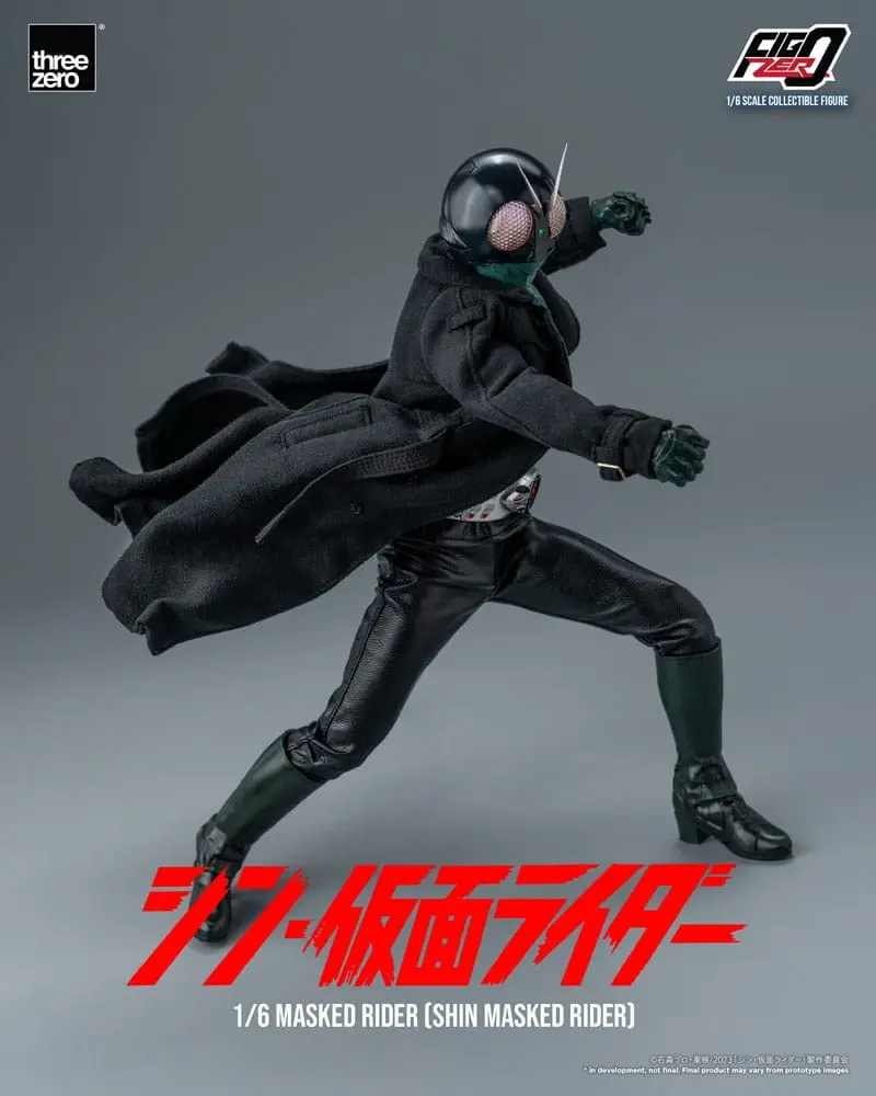 Kamen Rider FigZero Actionfigur 1/6 Shin Masked Rider 30 cm Produktfoto