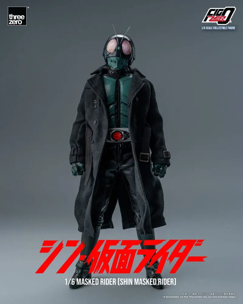 Kamen Rider FigZero Actionfigur 1/6 Shin Masked Rider 30 cm Produktfoto