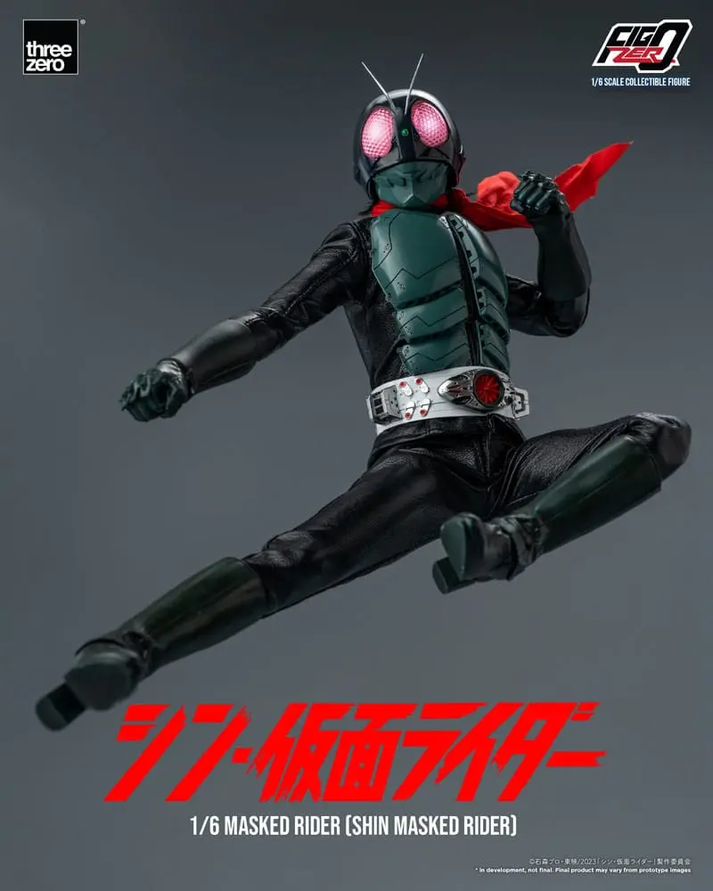 Kamen Rider FigZero Actionfigur 1/6 Shin Masked Rider 30 cm Produktfoto