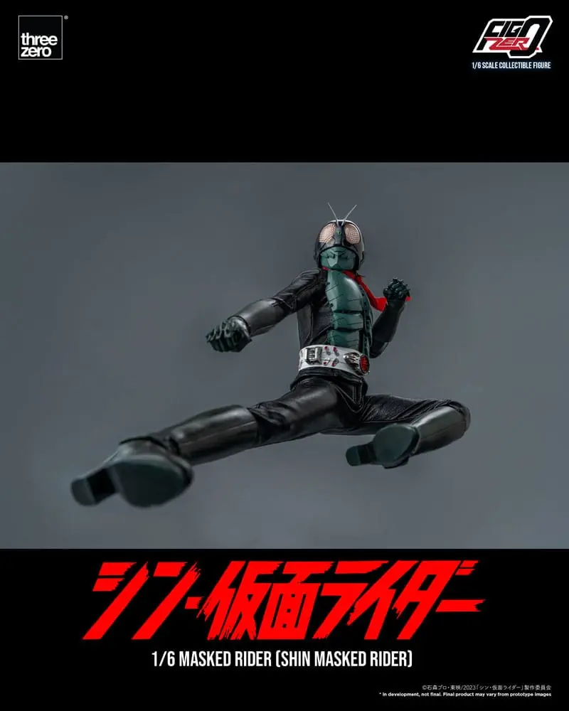Kamen Rider FigZero Actionfigur 1/6 Shin Masked Rider 30 cm Produktfoto
