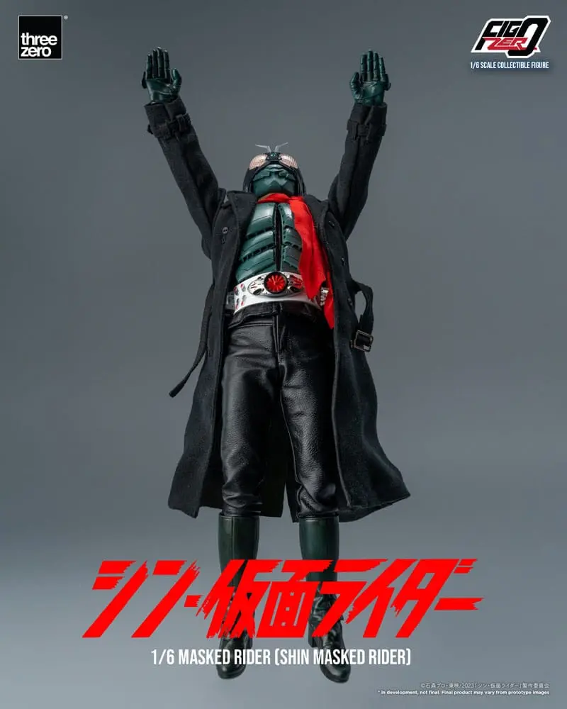 Kamen Rider FigZero Actionfigur 1/6 Shin Masked Rider 30 cm Produktfoto