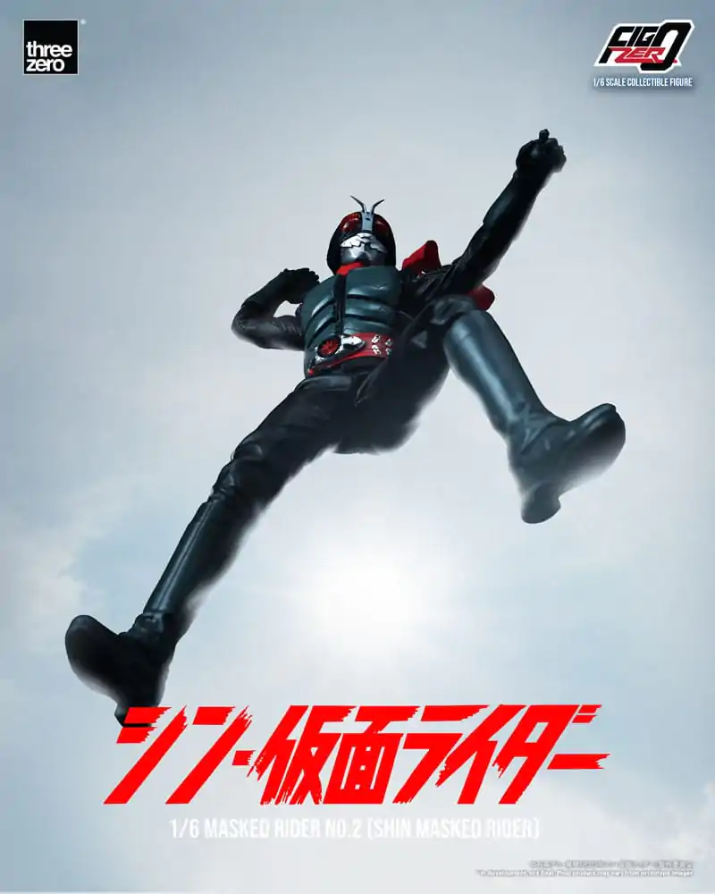 Kamen Rider FigZero Actionfigur 1/6 Shin Masked Rider No. 2 32 cm Produktfoto