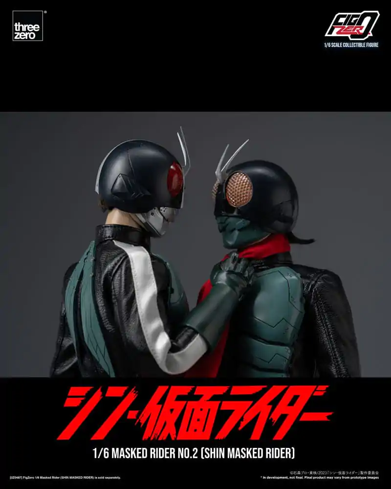 Kamen Rider FigZero Actionfigur 1/6 Shin Masked Rider No. 2 32 cm Produktfoto