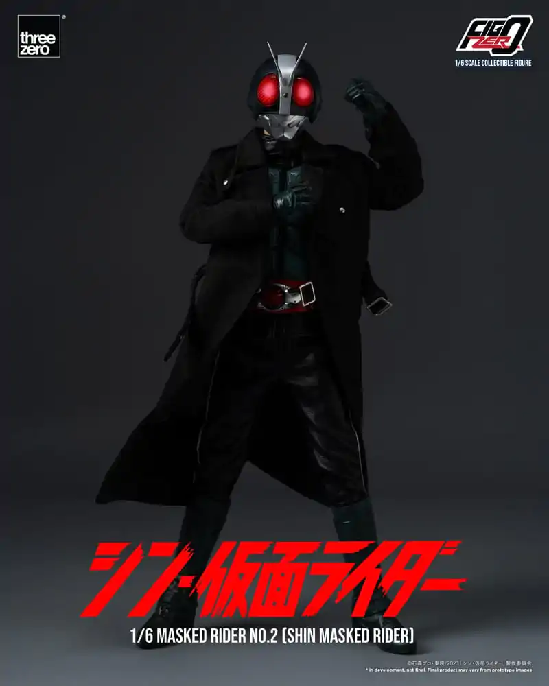 Kamen Rider FigZero Actionfigur 1/6 Shin Masked Rider No. 2 32 cm Produktfoto