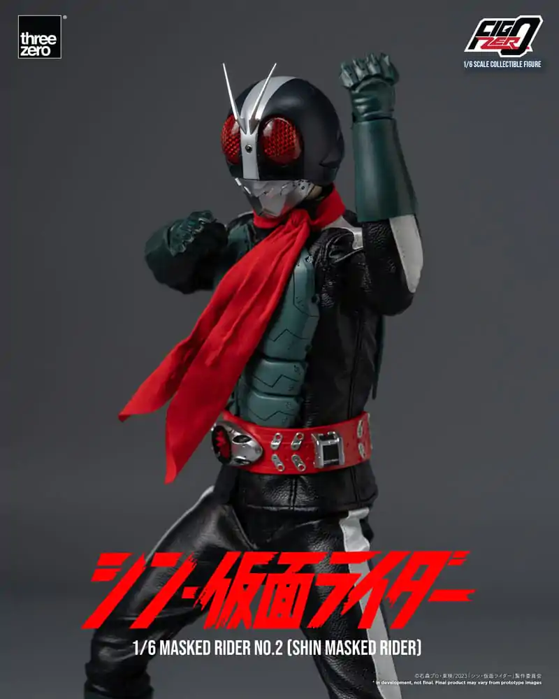 Kamen Rider FigZero Actionfigur 1/6 Shin Masked Rider No. 2 32 cm Produktfoto