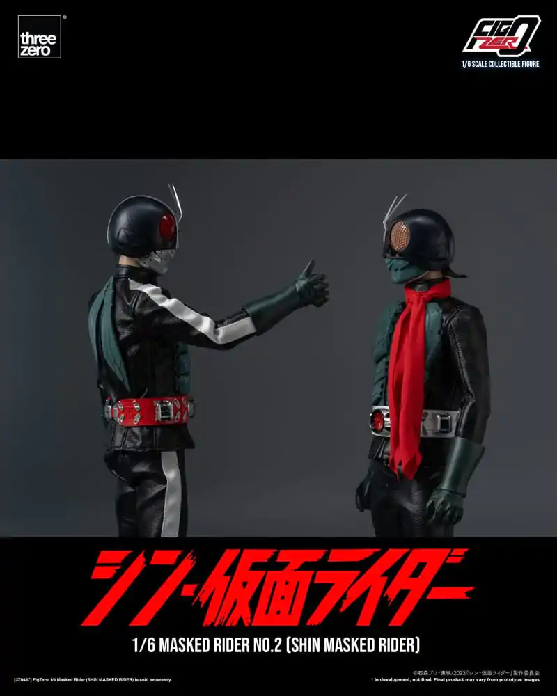 Kamen Rider FigZero Actionfigur 1/6 Shin Masked Rider No. 2 32 cm Produktfoto