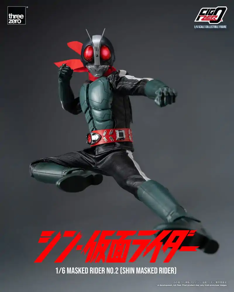 Kamen Rider FigZero Actionfigur 1/6 Shin Masked Rider No. 2 32 cm Produktfoto