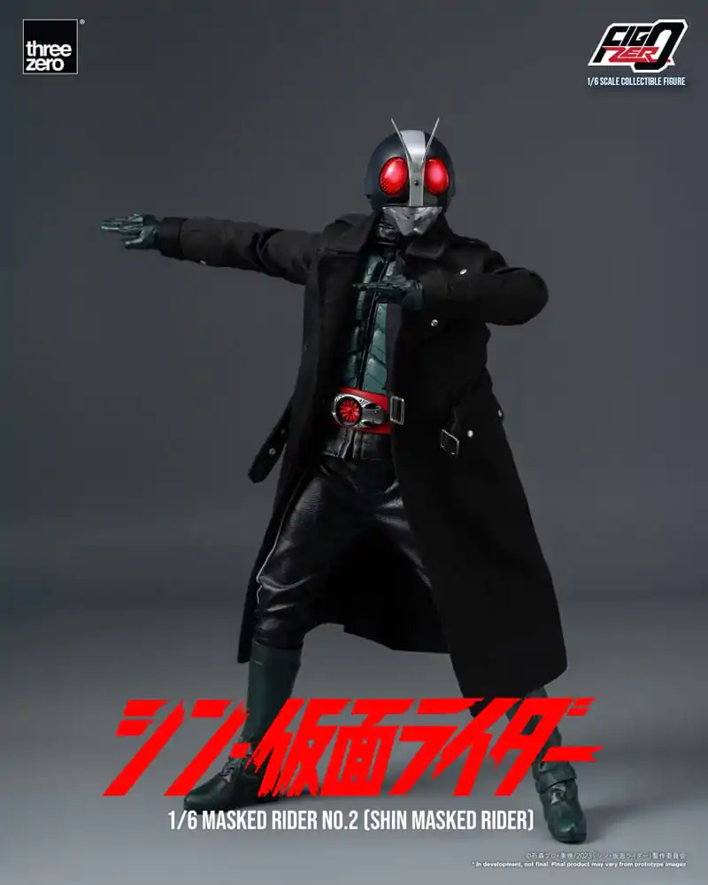 Kamen Rider FigZero Actionfigur 1/6 Shin Masked Rider No. 2 32 cm Produktfoto