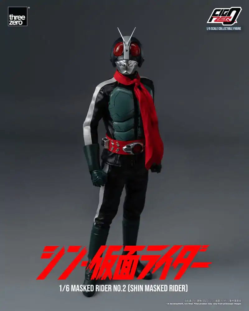 Kamen Rider FigZero Actionfigur 1/6 Shin Masked Rider No. 2 32 cm Produktfoto