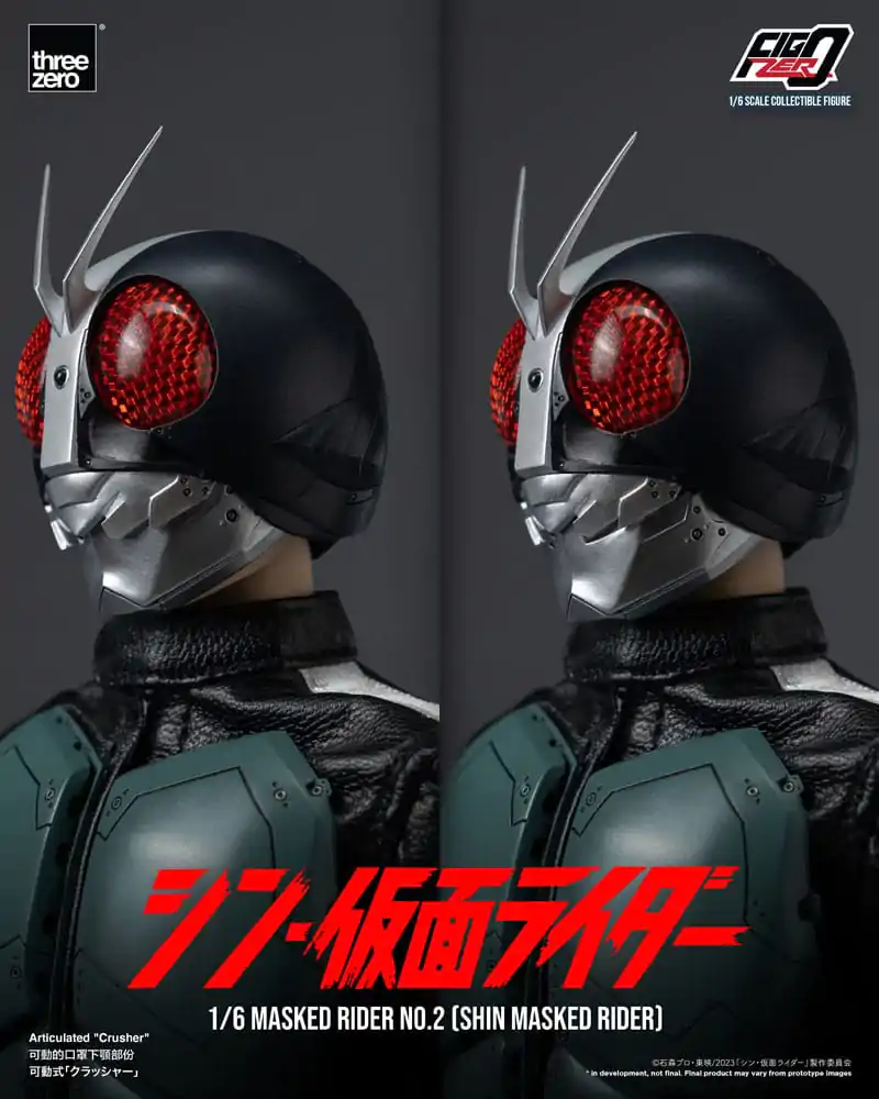 Kamen Rider FigZero Actionfigur 1/6 Shin Masked Rider No. 2 32 cm Produktfoto