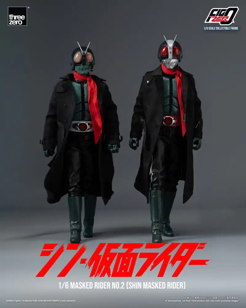 Kamen Rider FigZero Actionfigur 1/6 Shin Masked Rider No. 2 32 cm Produktfoto