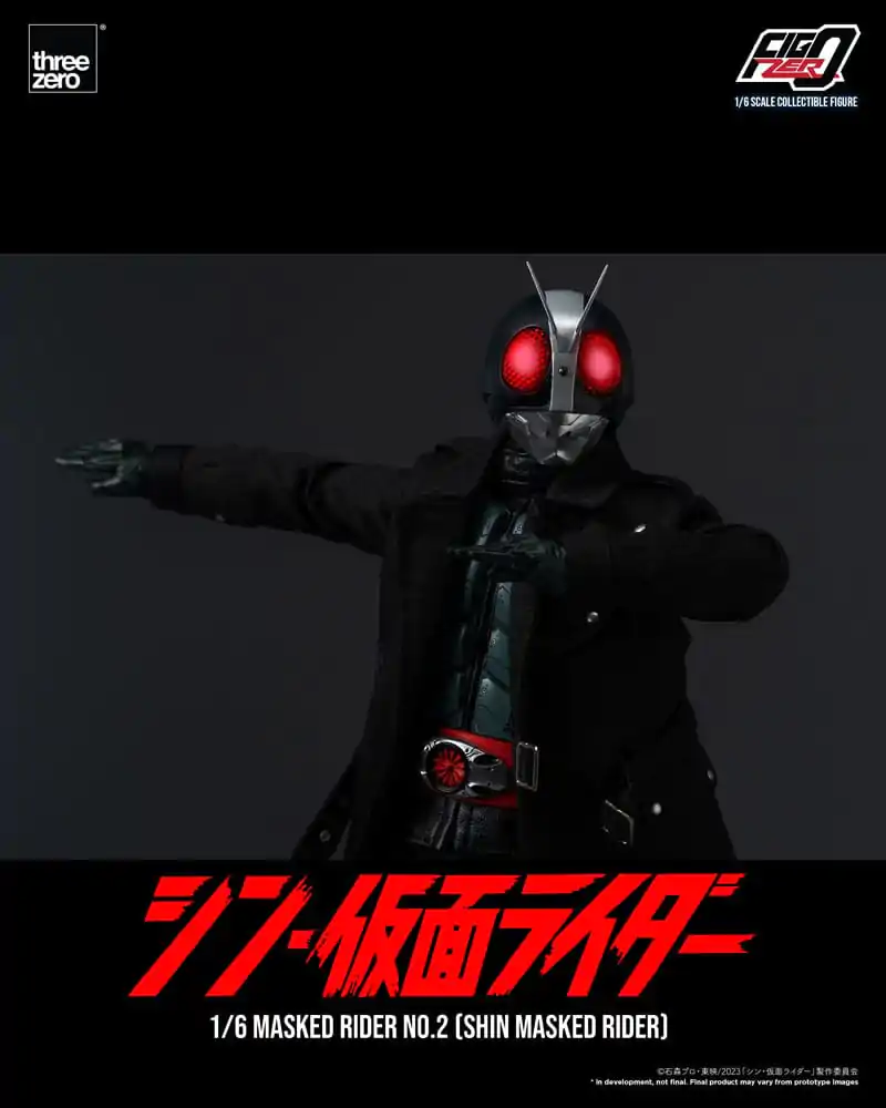 Kamen Rider FigZero Actionfigur 1/6 Shin Masked Rider No. 2 32 cm Produktfoto