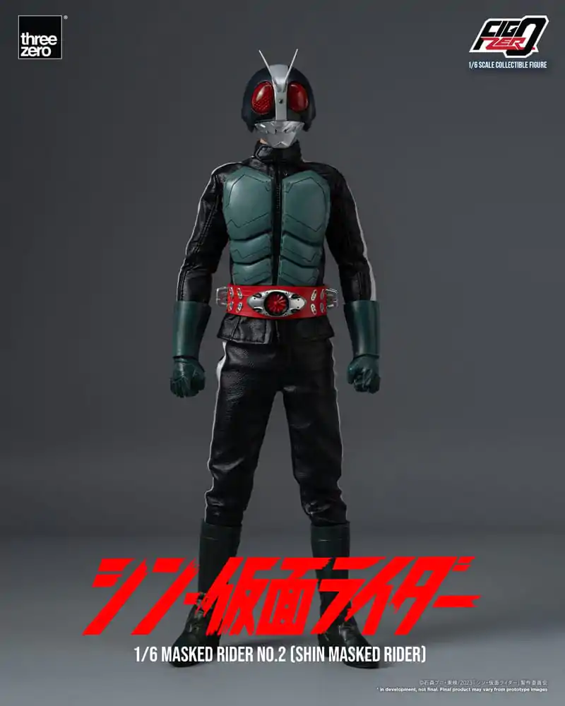 Kamen Rider FigZero Actionfigur 1/6 Shin Masked Rider No. 2 32 cm Produktfoto