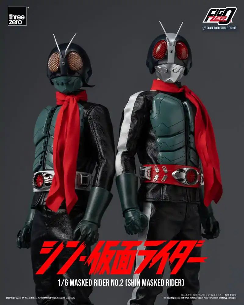 Kamen Rider FigZero Actionfigur 1/6 Shin Masked Rider No. 2 32 cm Produktfoto