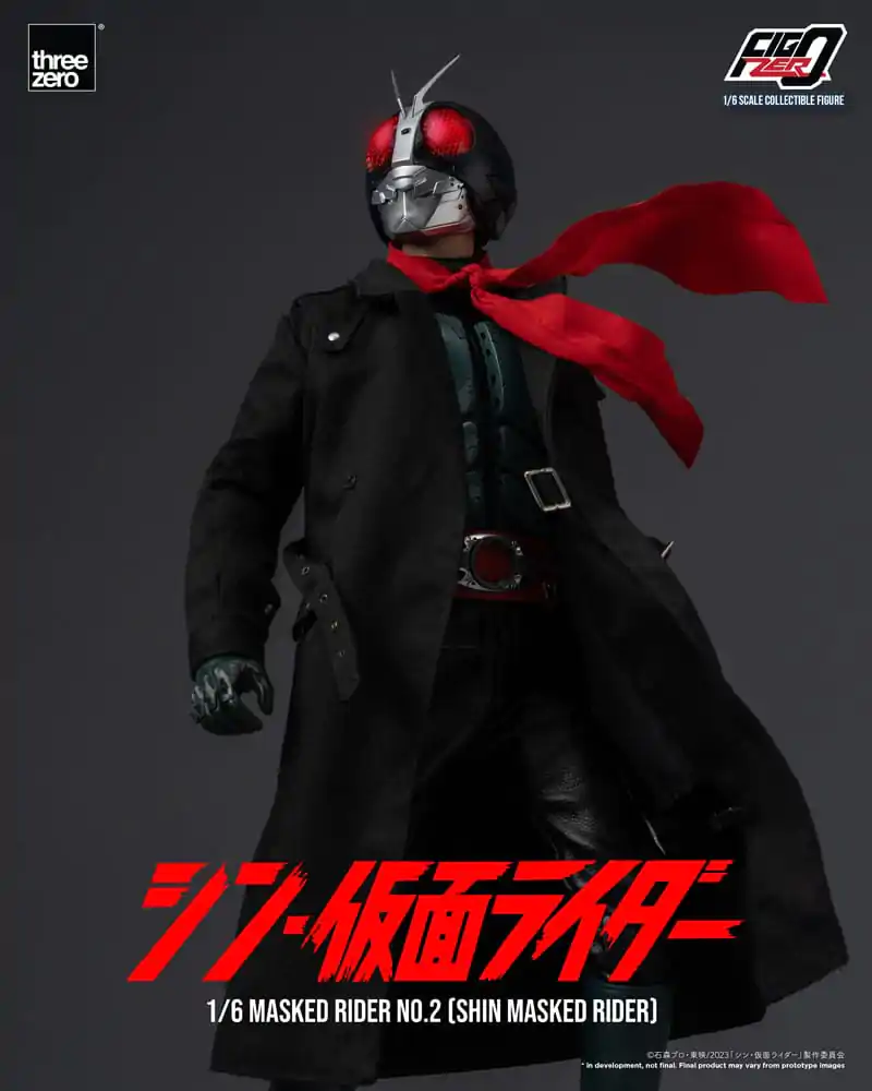 Kamen Rider FigZero Actionfigur 1/6 Shin Masked Rider No. 2 32 cm Produktfoto