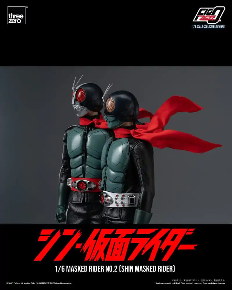 Kamen Rider FigZero Actionfigur 1/6 Shin Masked Rider No. 2 32 cm Produktfoto