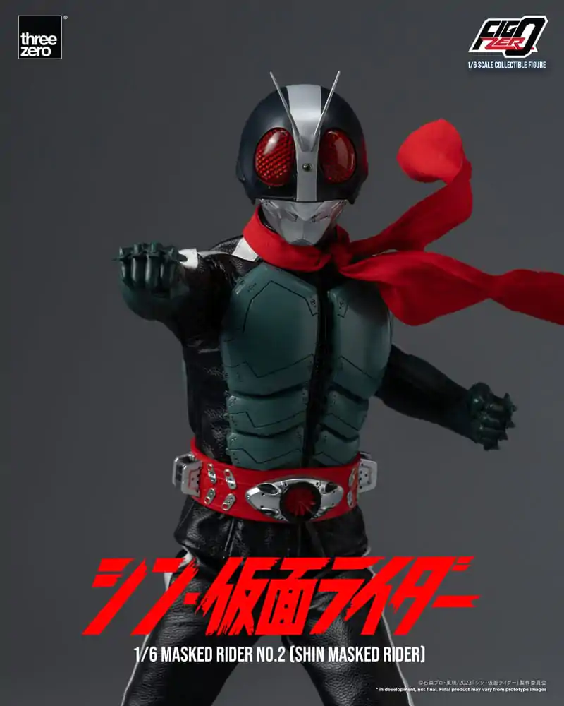 Kamen Rider FigZero Actionfigur 1/6 Shin Masked Rider No. 2 32 cm Produktfoto