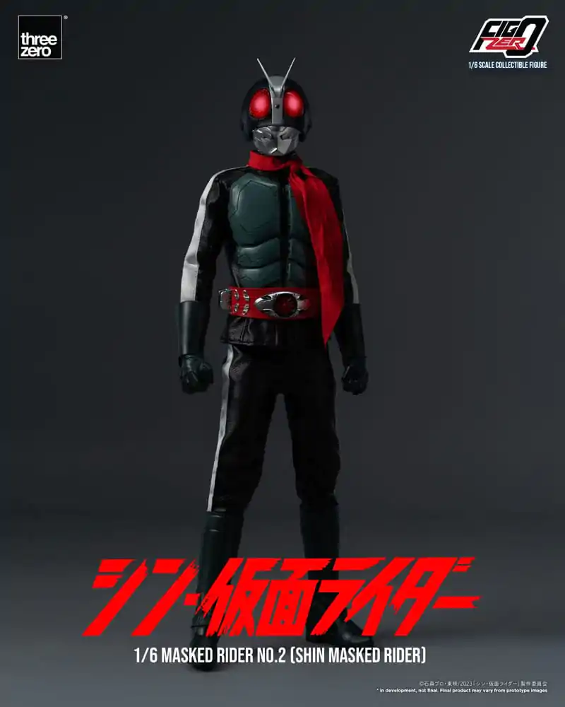 Kamen Rider FigZero Actionfigur 1/6 Shin Masked Rider No. 2 32 cm Produktfoto
